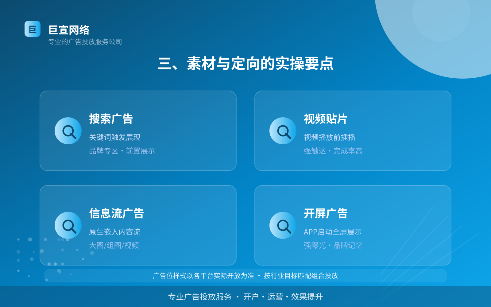 三、素材与定向的实操要点（效果数据维度）