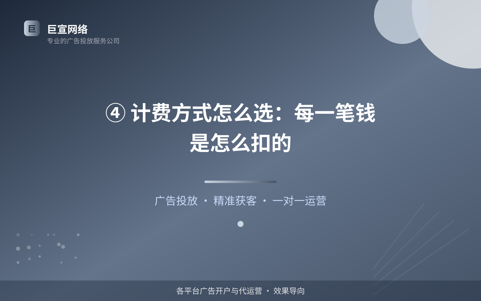 ④ 计费方式怎么选:每一笔钱是怎么扣的(效果数据维度) ④ 计费方式怎么选:每一笔钱是怎么扣的(效果数据维度)