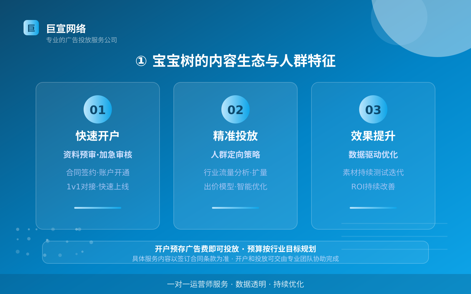 ① 宝宝树的内容生态与人群特征（费用与预算参考）